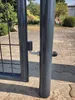 Strong Stabmattenzaun grün Einzeltor mit Pfosten BxH Produktbild-Vorschau 3