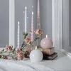 Runde LED-Kerze ,Flamme Shine', kugelförmig, hochglänzend, Produktbild-Vorschau 3