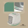 Rohrschneider Katzenklo mit Deckel | Katzentoilette für Produktbild-Vorschau 5
