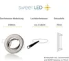 SWEET LED 10x GU10 Einbaustrahler Set schwenkbar – Produktbild-Vorschau 5