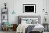 MuchoWow® MuchoWow® Gerahmtes Poster Marmoroptik - Schwarz Produktbild-Vorschau 7