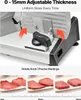 Affettatrice per carne, affettatrice elettrica da 200 W con Anteprima dell’immagine prodotto 4