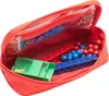 A red pencil case opened to reveal math manipulatives. Anteprima dell’immagine prodotto