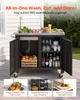VEVOR Outdoor-Grillwagen mit Stauschrank & Spülbecken, 97 Produktbild-Vorschau 3