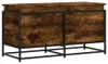 vidaXL Úložný box s víkem, kouřový dub 100x40x51,5 cm Náhled obrázku produktu 6