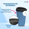 Kaffeebecher to go 300 ml - Becher mit Deckel & Produktbild-Vorschau 2