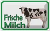 vianmo Blechschild 12x18 cm frische Milch Verkauf Kuh Essen Produktbild-Vorschau 1