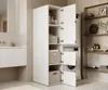 Hoge kast, badkamerkast Beatrice, 187 x 45 x 65 cm. Wasrek, Productafbeelding-voorbeeld 4