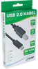 InLine USB 2.0 Kabel, USB-C Stecker an B Stecker, schwarz, Produktbild-Vorschau 5