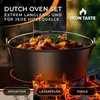 IRON TASTE Dutch Oven Set  - Eingebrannter Dutch Oven - Produktbild-Vorschau 3