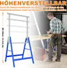 UISEBRT Teleskop Gerüste 80-130cm Höhenverstellbar Stützen Produktbild-Vorschau 5
