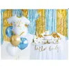 Girlande Bannière Hello Baby 18x70cm or Voir les images du produit 8