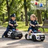 COSTWAY Voiture à pédales Police, véhicule à pédales avec Voir les images du produit 2