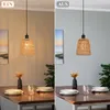 ZMH Lampe à suspendre Boho Lampe à suspendre en rotin 1 Voir les images du produit 7
