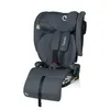 A gray child car seat is shown against a white background. Voir les images du produit