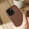 Woodcessories  Leather Case MagSafe iPhone 15 Plus Brown Produktbild-Vorschau 5