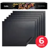 GrillX Barbecue Mat – 6 Stück – Wiederverwendbare Backmatte Produktbild-Vorschau 1