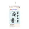 Adattatore da viaggio Verbatim Eu/Uk/Us2Xusb-A/2Xusb-C Pd Anteprima dell’immagine prodotto 8