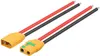 Złącza XT90 żeńskie-męskie 10AWG, przeciwiskrowe, złoty Podgląd zdjęcia produktu 2