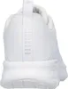 A white women's sneaker shown from the back. Anteprima dell’immagine prodotto