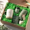 Grüne Papierfüllmaterial 100 g – Dekofüllung für Geschenkkörbe, Boxen & Pakete Produktbild-Vorschau
