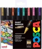 POSCA marqueur unique PC-5M set 2,5 mm 8 couleurs Voir les images du produit 3