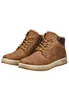 A pair of brown winter boots on a white background. Produktbild-Vorschau