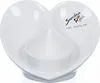 Porzelllan Teelichthalter ANGEL HERZ H. 7,5cm D. 10cm Produktbild-Vorschau 2