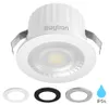 LED Einbauspot Minispot 3W IP54 rund weiß/schwarz/silber Ø Produktbild-Vorschau 5