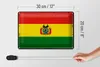 Blechschild Flagge Boliviens 30x20cm Retro Flag of Bolivia Produktbild-Vorschau 5