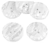 5 Kunststoffknöpfe in Perlmuttoptik 38 mm rund 2 Produktbild-Vorschau 1
