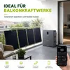 Balkonkraftwerk 2000Wp mit 7,68kWh Speicher, 4x500W Produktbild-Vorschau 9