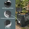 Prosperplast Kompostownik Compobox czarny 310 l Podgląd zdjęcia produktu 4