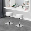 ML-Design 2x kozmetická stolička biela Ø 33 cm, vyrobená z Náhľad obrázku produktu 6