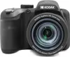 A black Kodak Pixpro digital camera is shown from the front. Náhled obrázku produktu
