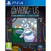 The image shows the front cover of the PlayStation 4 game 'Among Us: Crewmate Edition'. The cover art features two characters from the game, along with the game's title and edition. Produktbild-Vorschau