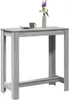 vidaXL Bartisch Grau Sonoma 102x50x103,5 cm Holzwerkstoff Produktbild-Vorschau 2