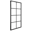 vidaXL Drzwi przesuwne z aluminium i szkła ESG 90x205 cm Podgląd zdjęcia produktu 7