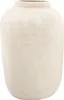 Bodenvase AVION 35cm - bauchig, creme beige Keramik, Ø24cm Produktbild-Vorschau 1