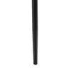 A black chair leg isolated on a white background. Podgląd zdjęcia produktu