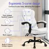 ALFORDSON Ergonomischer Bürostuhl mit Massagefunktion, Produktbild-Vorschau 3