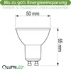 LUMILED LED Lampe GU10 3W 300lm Neutralweiß 4000K ersetzt Produktbild-Vorschau 7