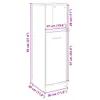 Design Badezimmerschrank Sonoma-Eiche 30x30x95 cm Produktbild-Vorschau 10