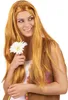Hippie Rothaar-Perücke für Damen Produktbild-Vorschau 3