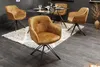 riess-ambiente Drehbarer Design Stuhl EUPHORIA senfgelb Produktbild-Vorschau 5