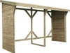Riparo in legno - 2,5 m² - 2,78 x 0,90 x 1,85 m- 5 metri Anteprima dell’immagine prodotto 1