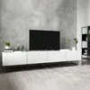 A modern living room with a TV stand and television. Produktbild-Vorschau