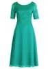 Vera Mont Damen Cocktailkleid aus Spitze, Silky Green, 48 Produktbild-Vorschau 1