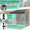Aopunly Klemmmarkise Markise Balkon UV-beständig Produktbild-Vorschau 3