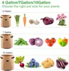 pack de 5 sacs de 10 gallons planteur de jardin - bac de Voir les images du produit 4